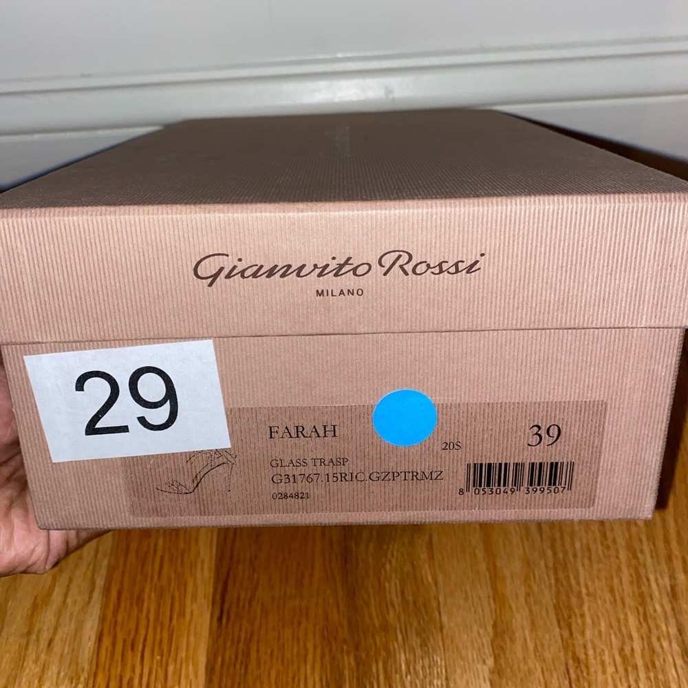 Gianvito Rossi Zebra Farah Sandals - Picture 5 of 5